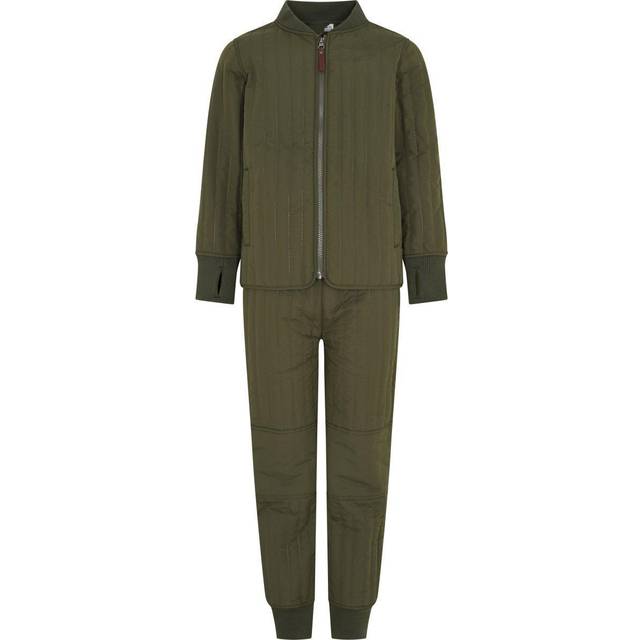 Bedste termotøj til børn – En Fant Solid Ivy Green
