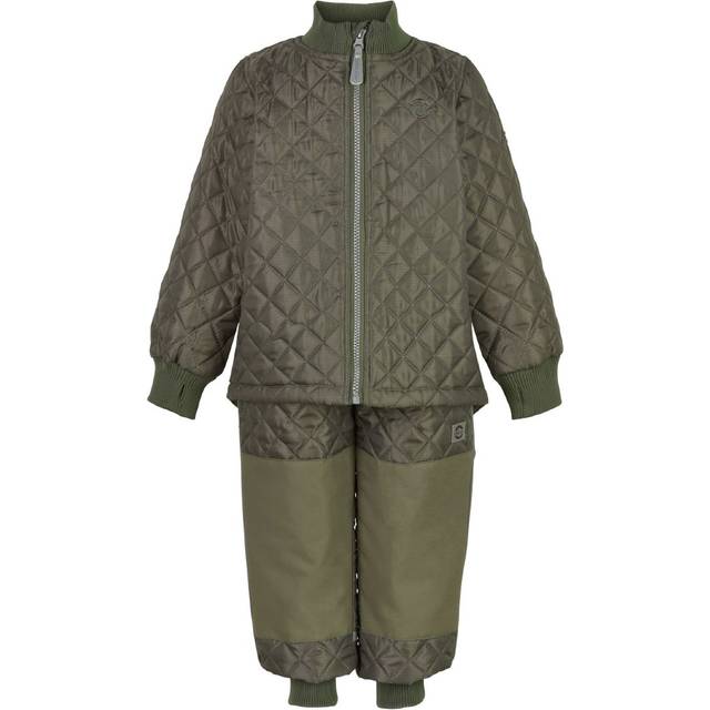 Bedste termotøj til børn – Mikk-Line Basic Dusty Olive